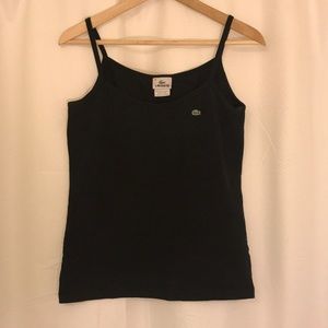 Lacoste Black Tank top in 38